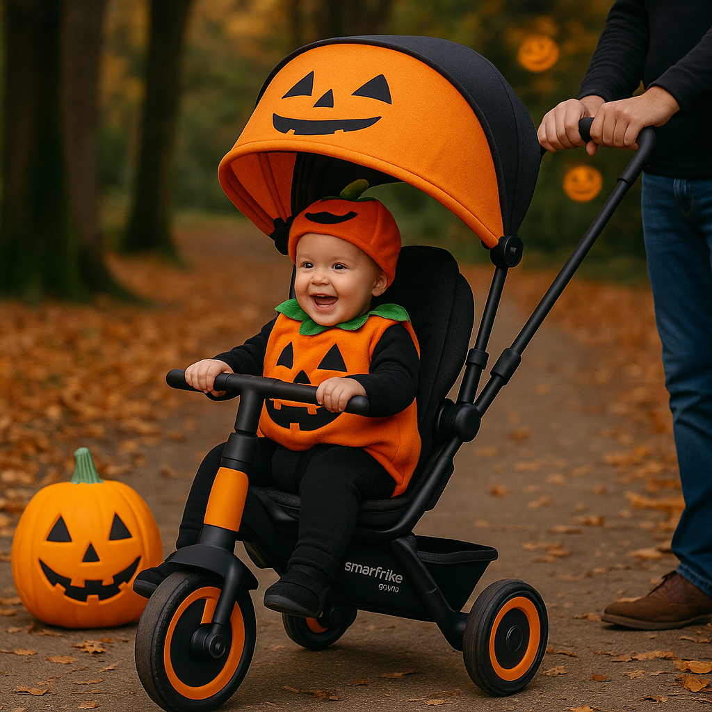 Juegos y actividades al aire libre para Halloween con bebés