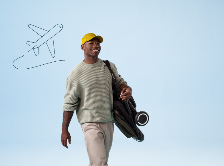 TRAVELER, el mejor carrito para viajar en avión con tu bebé