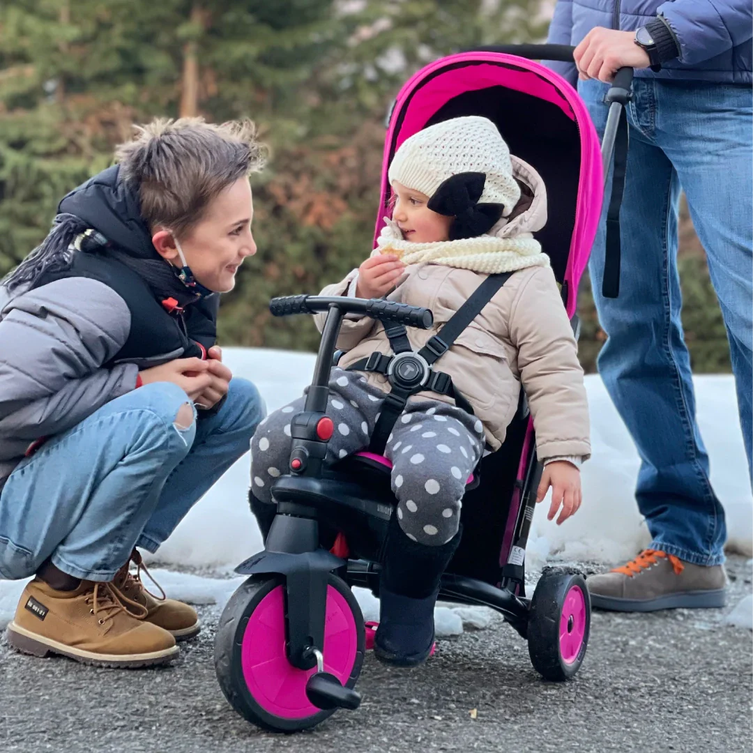 smartrike 3 in 1 tricycle pink