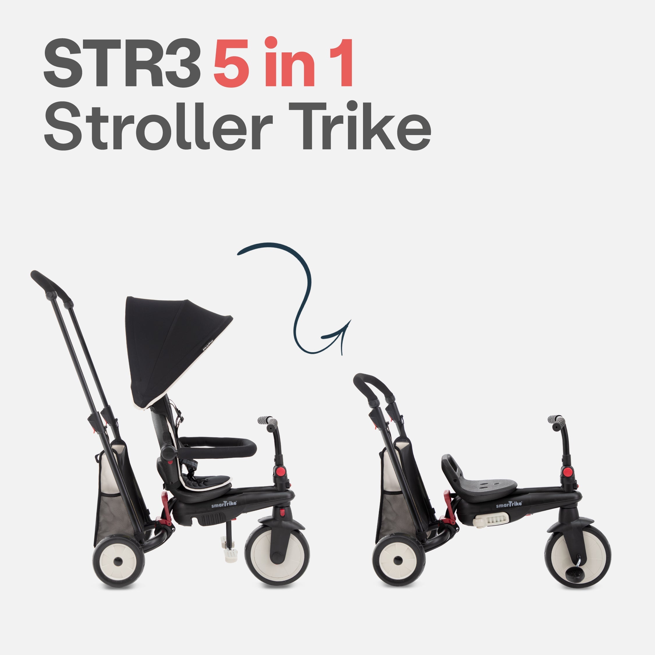 5-en-1 STR3 Triciclo – Smartrike ES