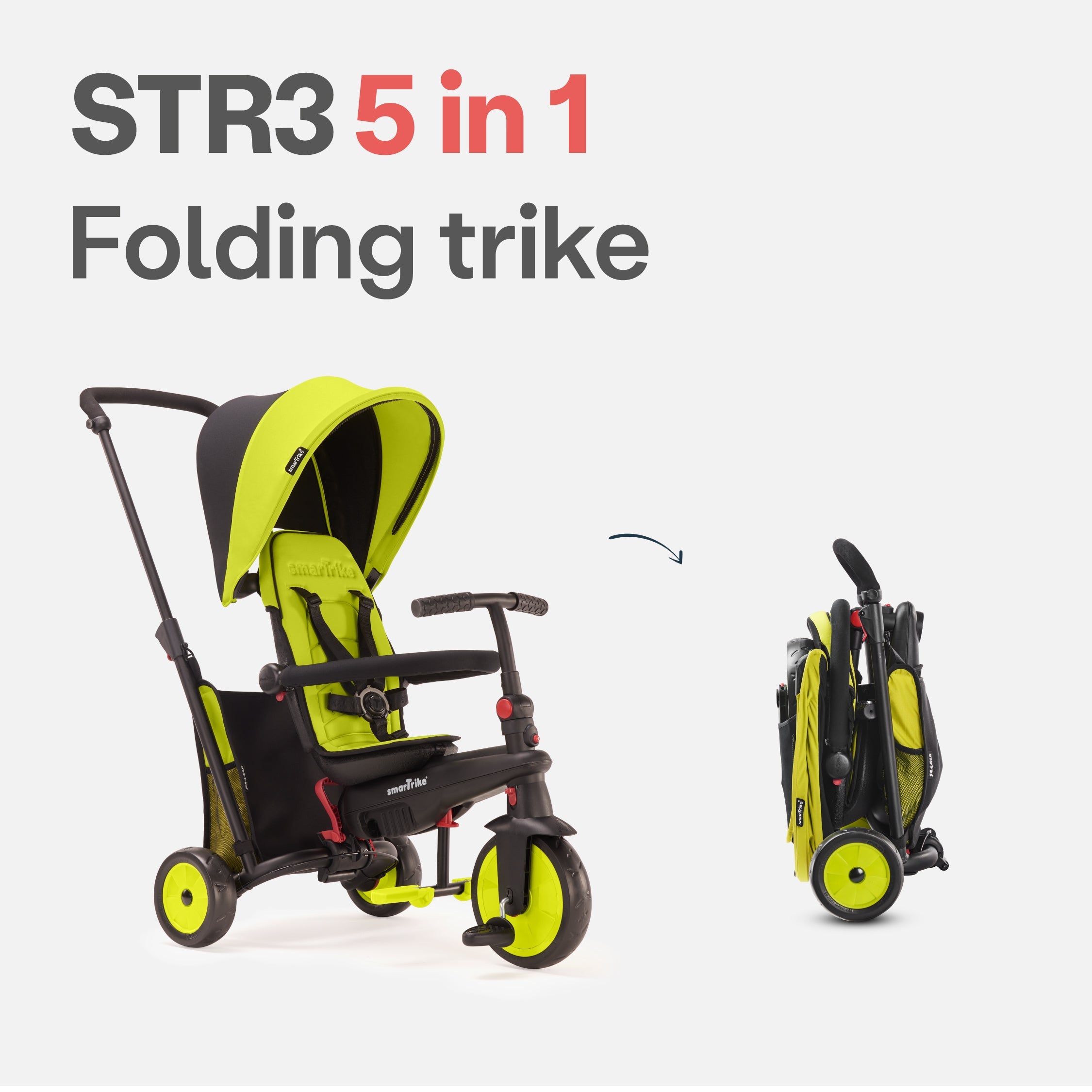 5-in-1 STR3 Stroller Trike